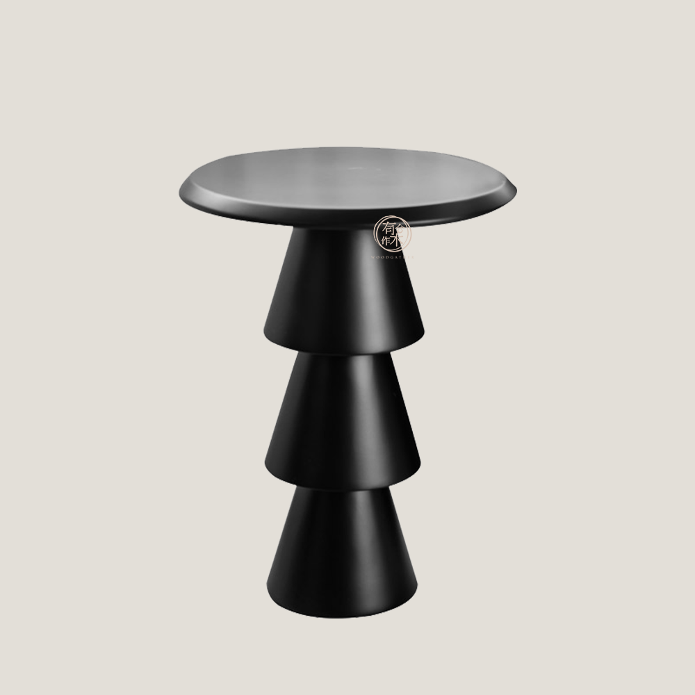 ANTER Round Side Table solid wood round coffee table