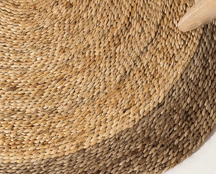 Natural Jute Hand-braided Rug 04 天然黃麻地毯 04
