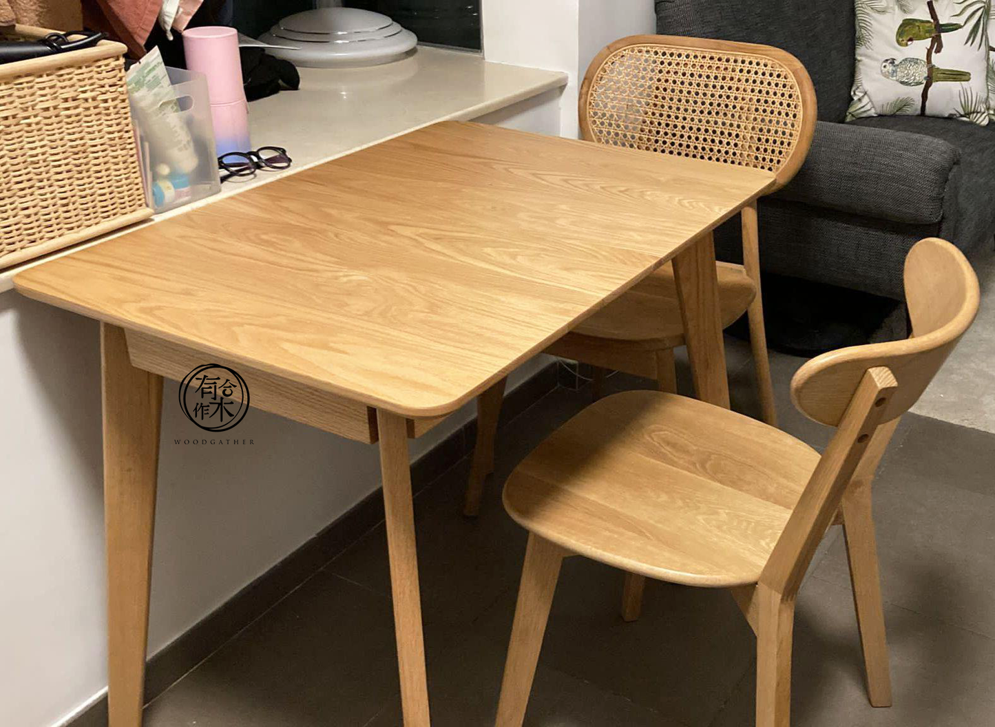 LUMINOUS Extendable Dining Table 02 實木橡木開合枱