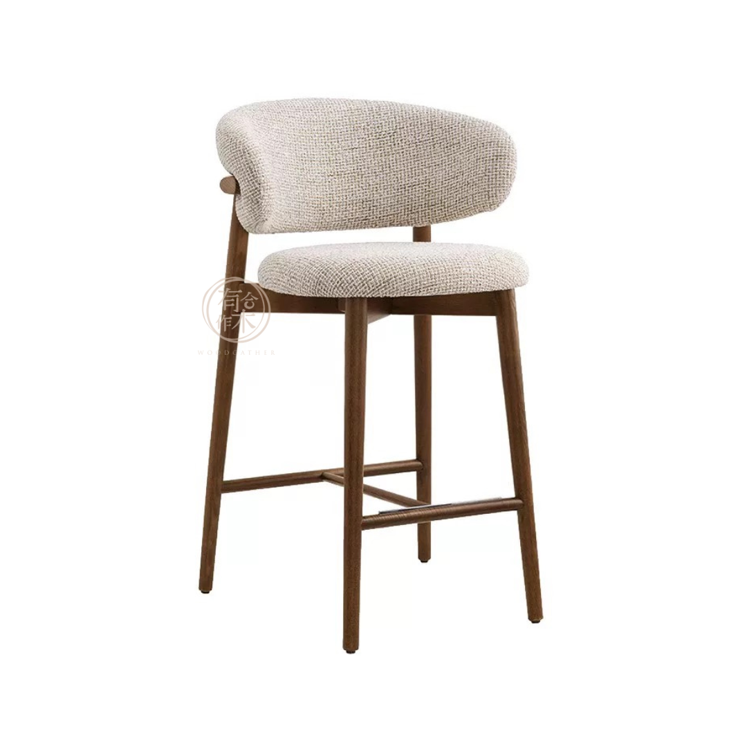 ANTER Bar Stool 01 實木座墊吧椅