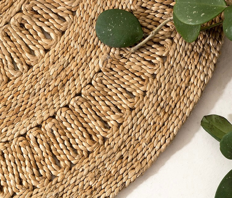 Natural Jute Hand-braided Rug 03 天然黃麻地毯 03