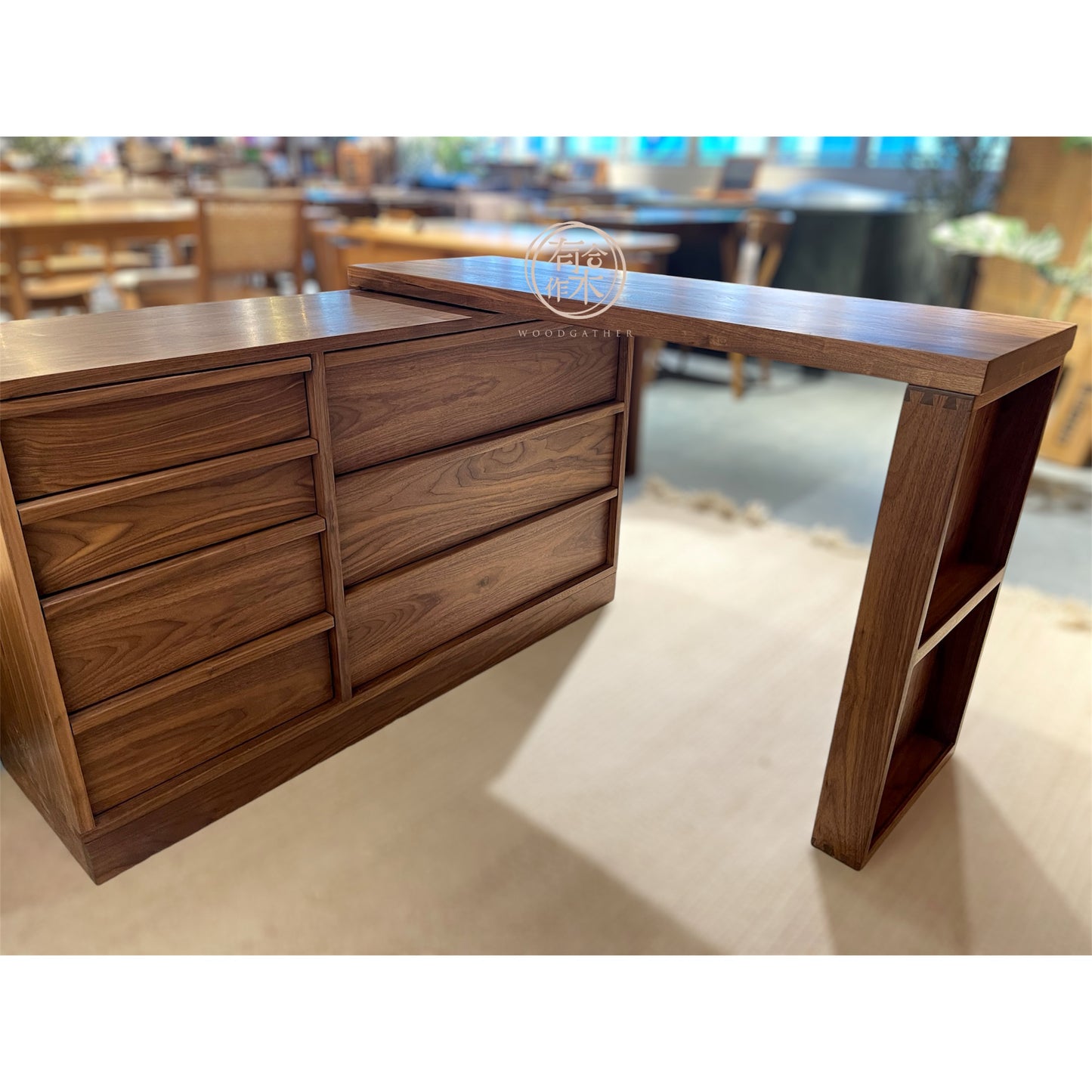 DELIGHT Desk 實木L形書桌(可訂造)