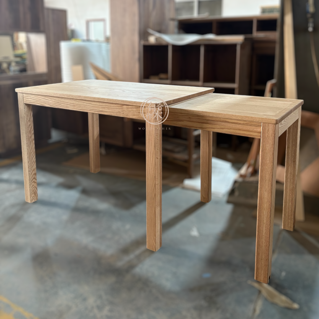 DELIGHT Extendable Table 02 實木側開合餐枱 (可訂造)