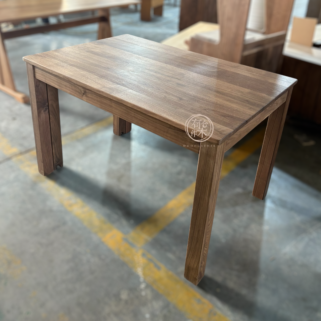 DELIGHT Extendable Table Solid wood opening and closing dining table (fixed dining table can be customized)