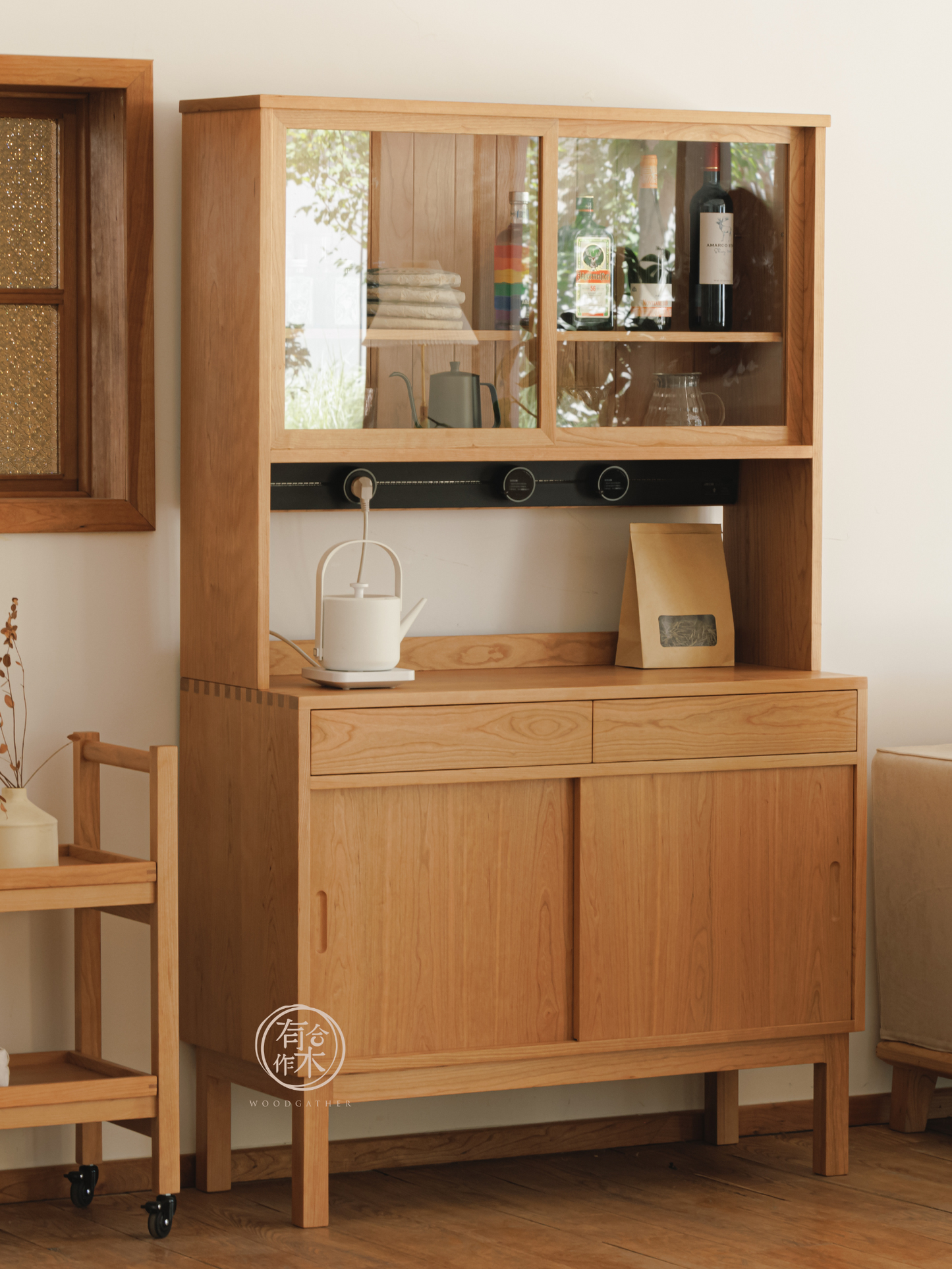 FOREST High Sideboard 實木高餐邊櫃(可訂造)