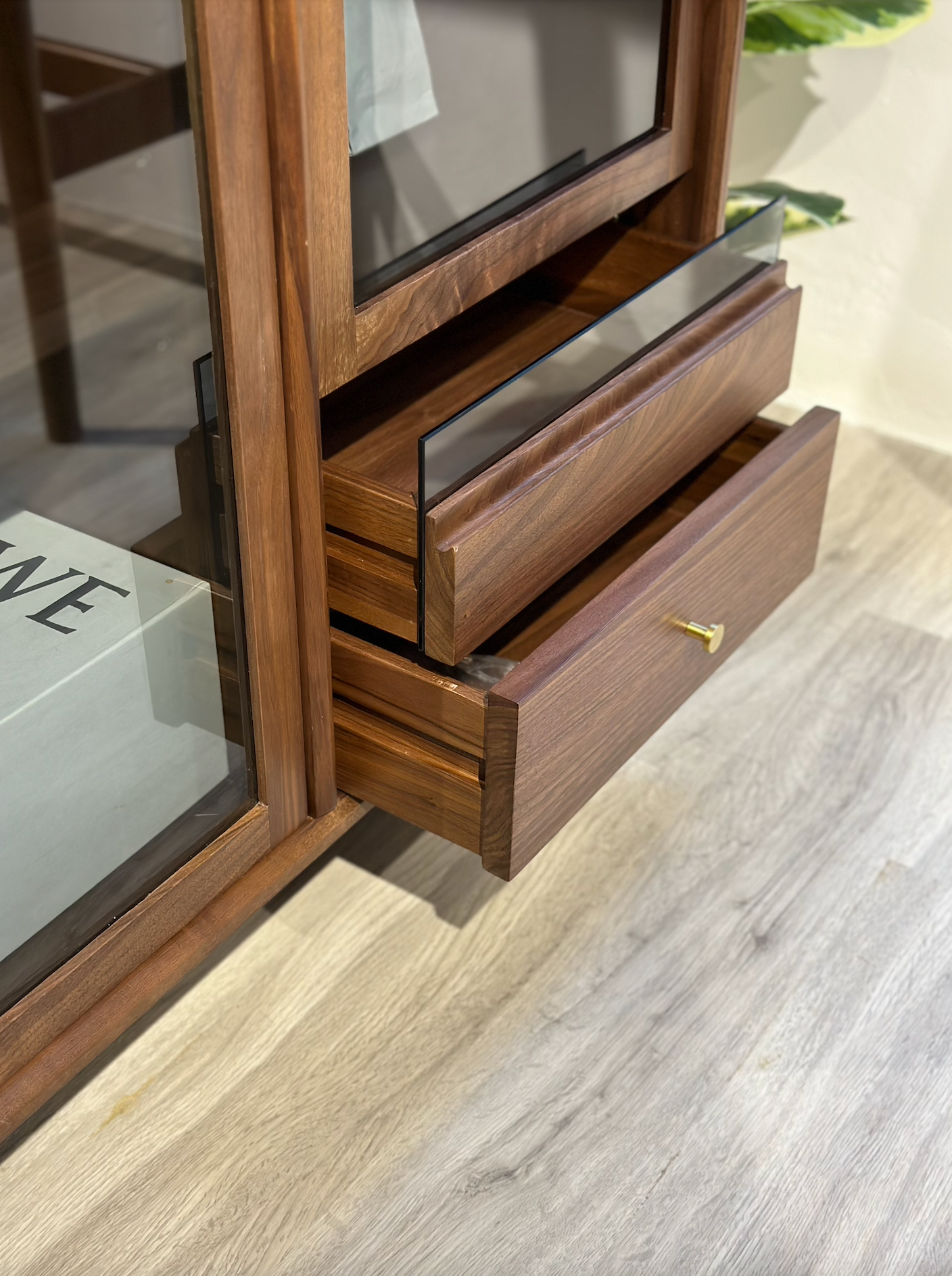 FOREST Sideboard with Slide Door solid wood sideboard