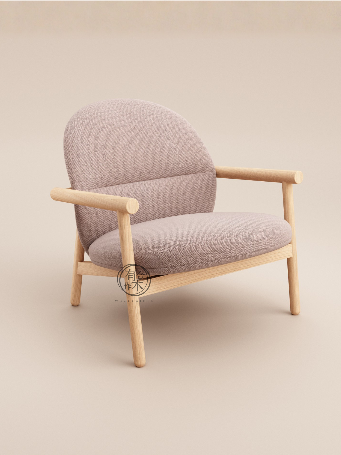 HEYA Lounge Chair 02 實木休閑椅