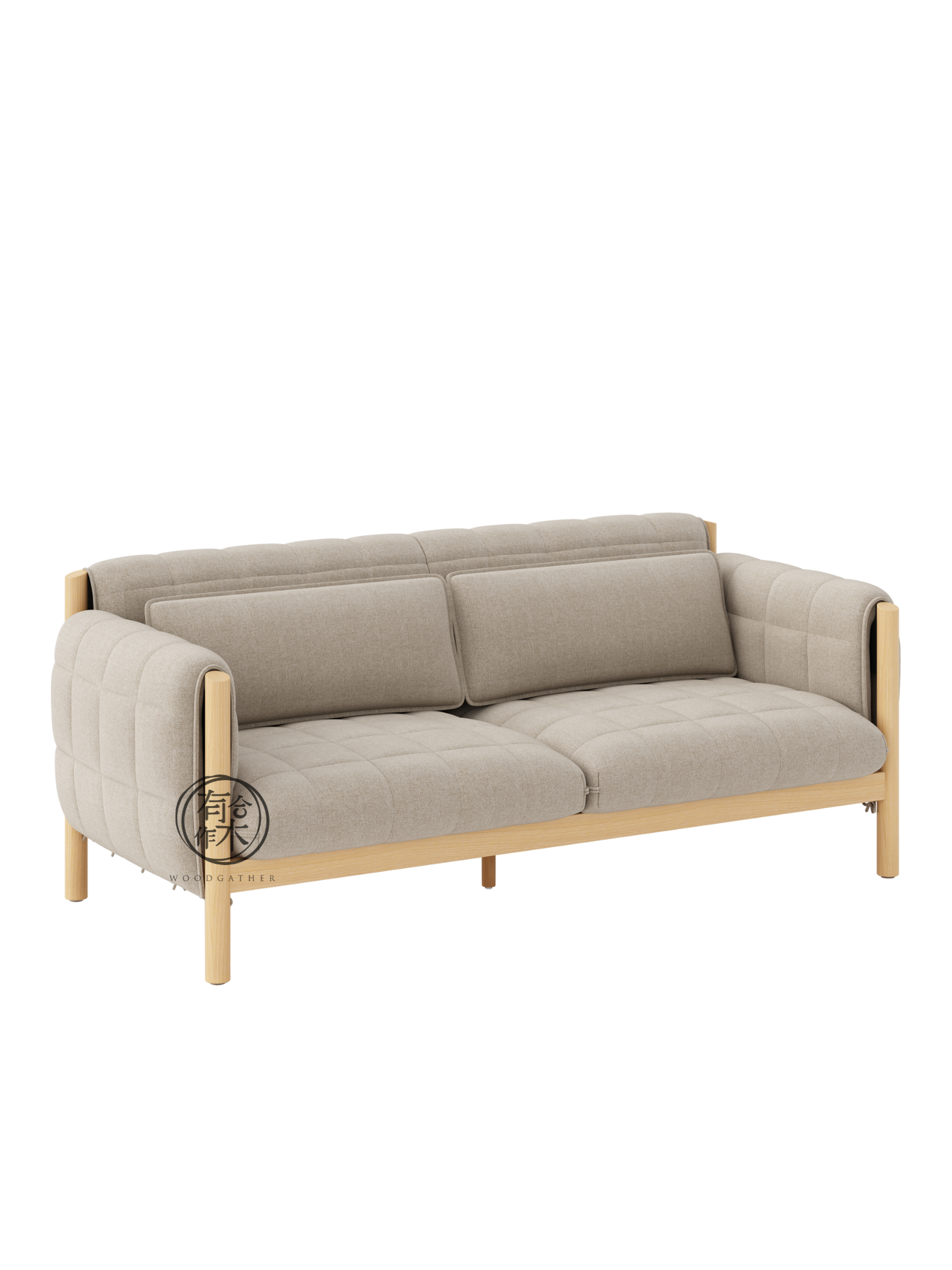 HEYA Sofa 01 實木雙座梳化