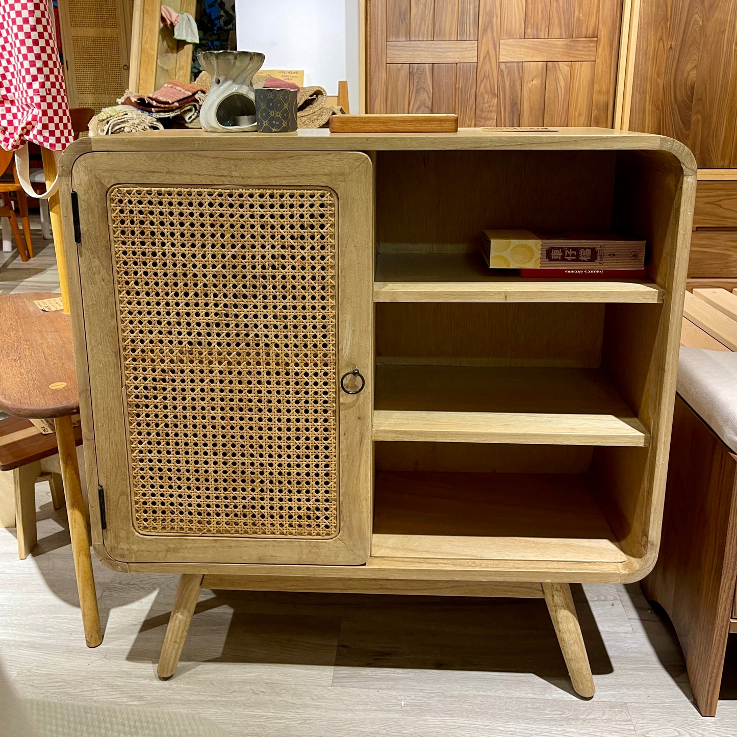 【已售罄】SAND Mindi Sideboard 印尼藤織邊櫃
