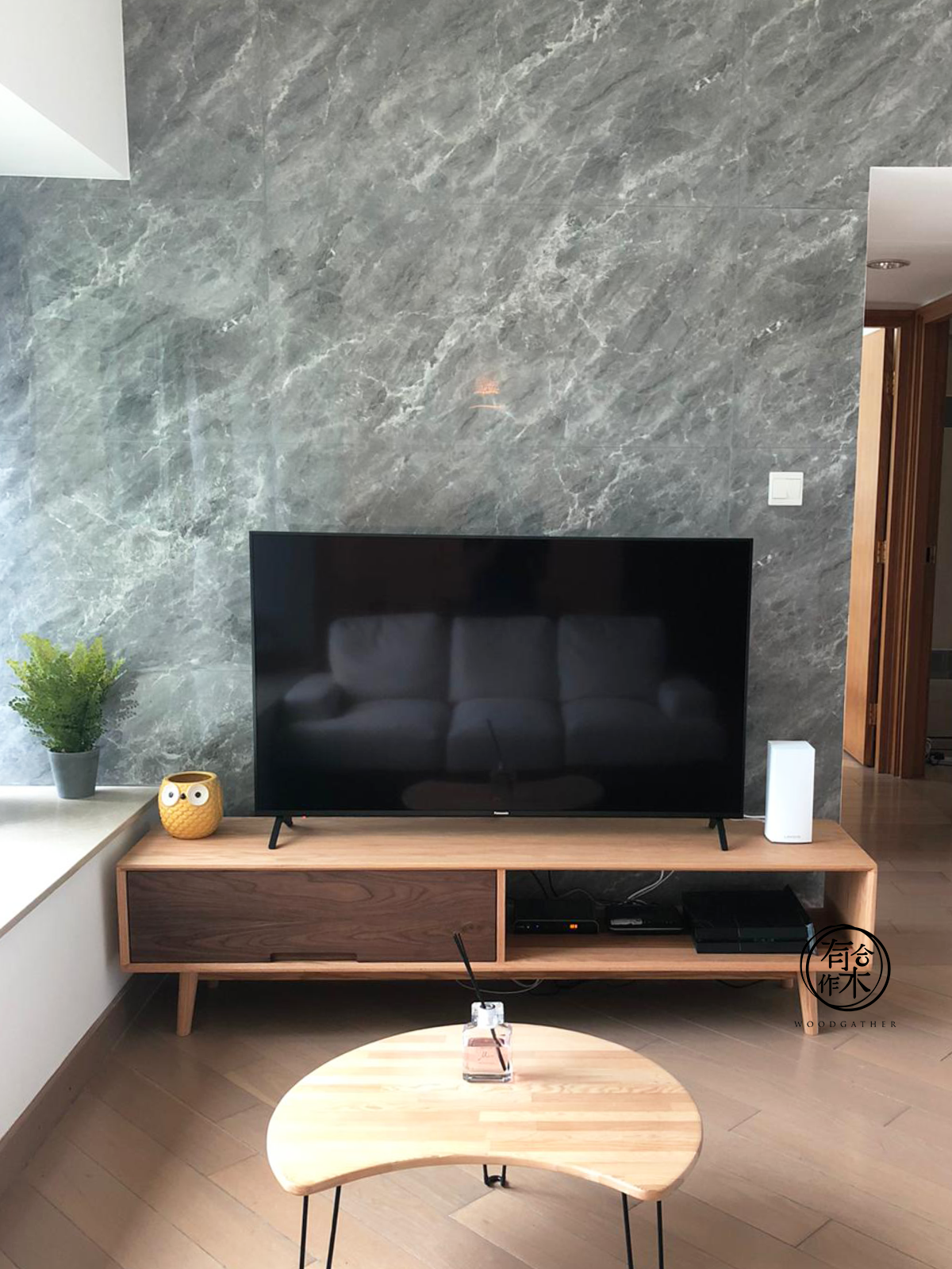 SIMPLY TV Board 實木電視櫃(可訂造)