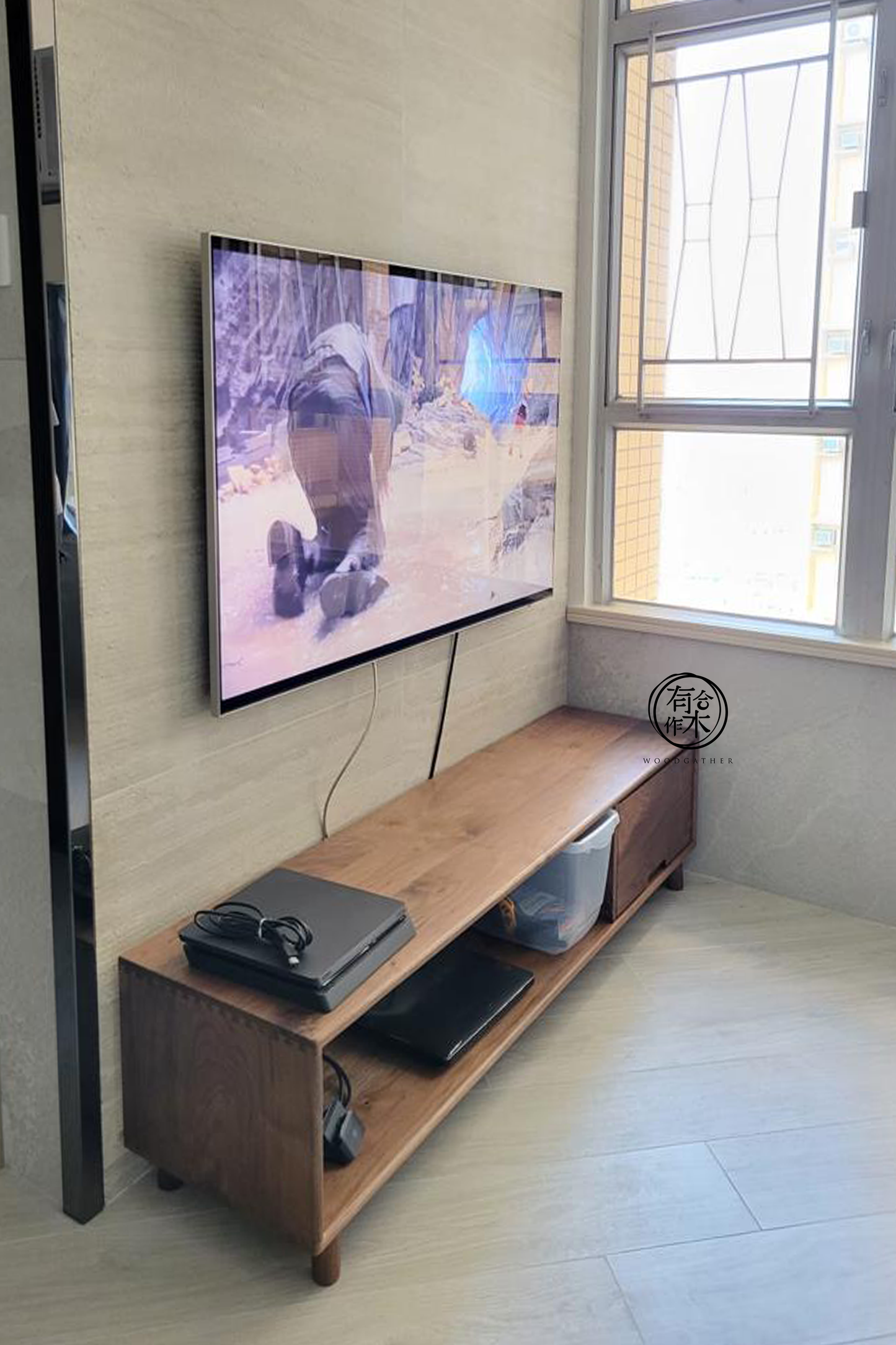 SIMPLY 1-Drawer TV Board 實木電視櫃(可訂造)