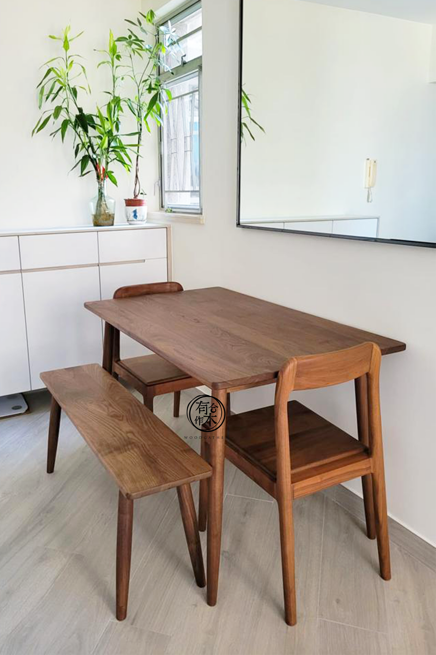 SIMPLY Edge Dining Table solid wood dining table