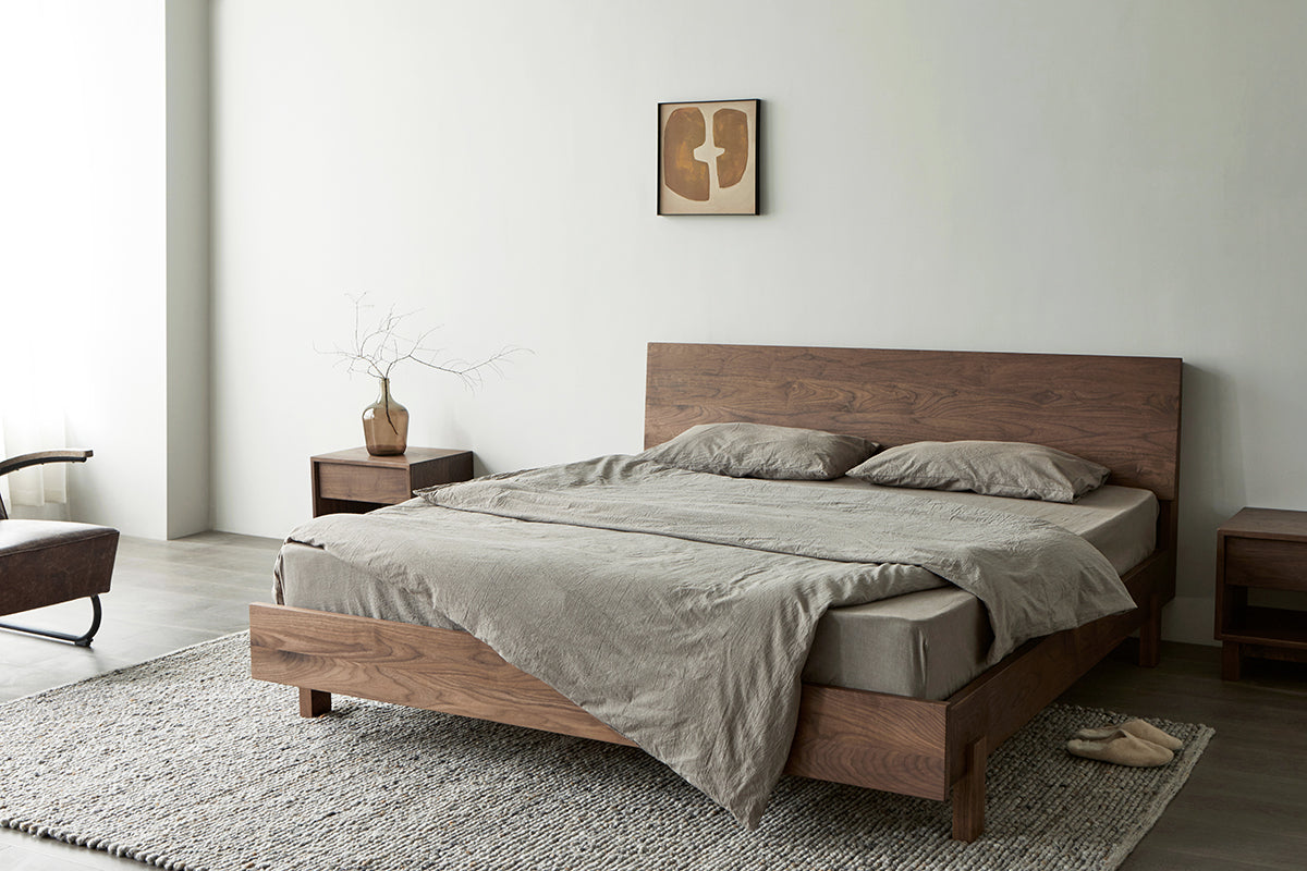 SIMPLY Solid Wood Bed Frame 實木床架 01