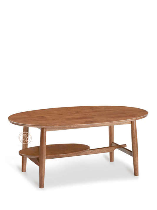 VARIETY-Cherry 2-Level Side Table 02 實木雙層茶几