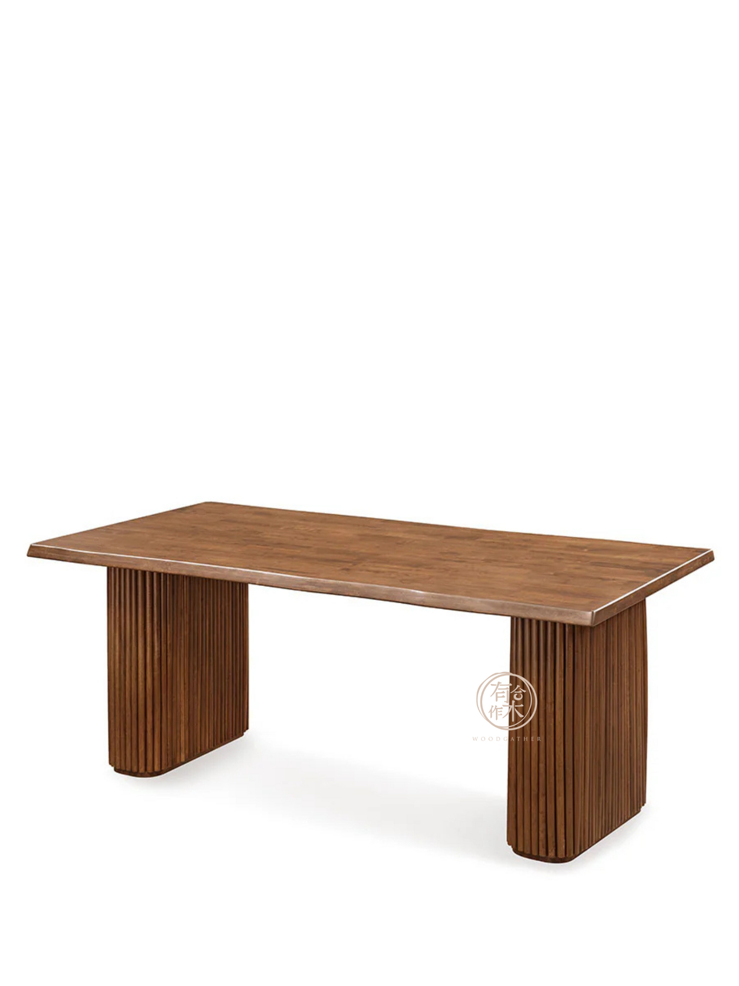 VARIETY-Cherry Living Edge Table 01 實木自然邊餐枱