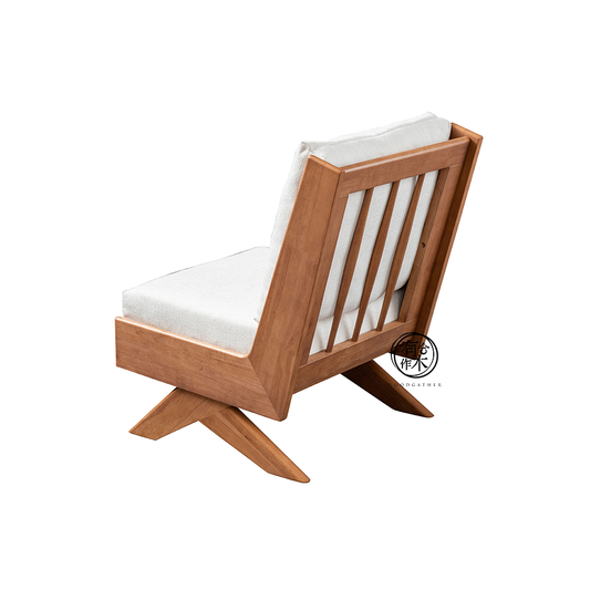 VARIETY-Cherry Lounge Chair 01 實木休閑椅
