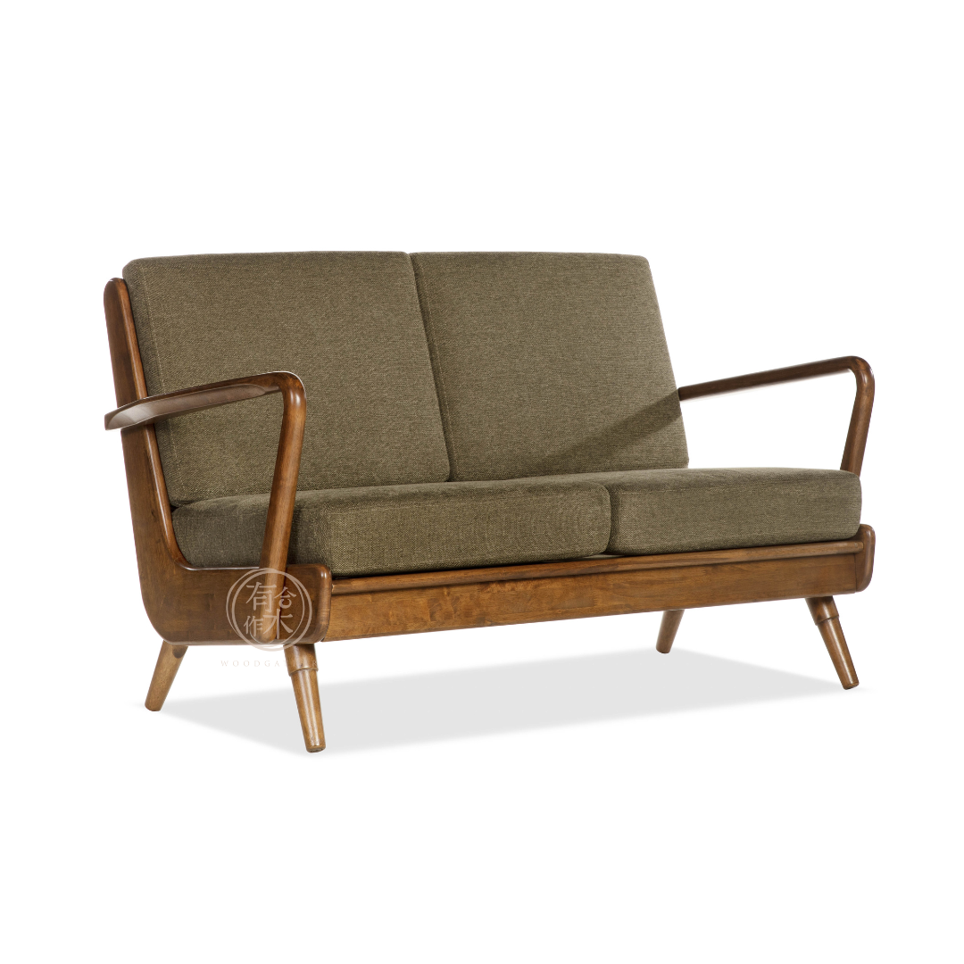 VARIETY Sofa 09 實木梳化 (單座/2座/3座/4座) - 胡桃木色