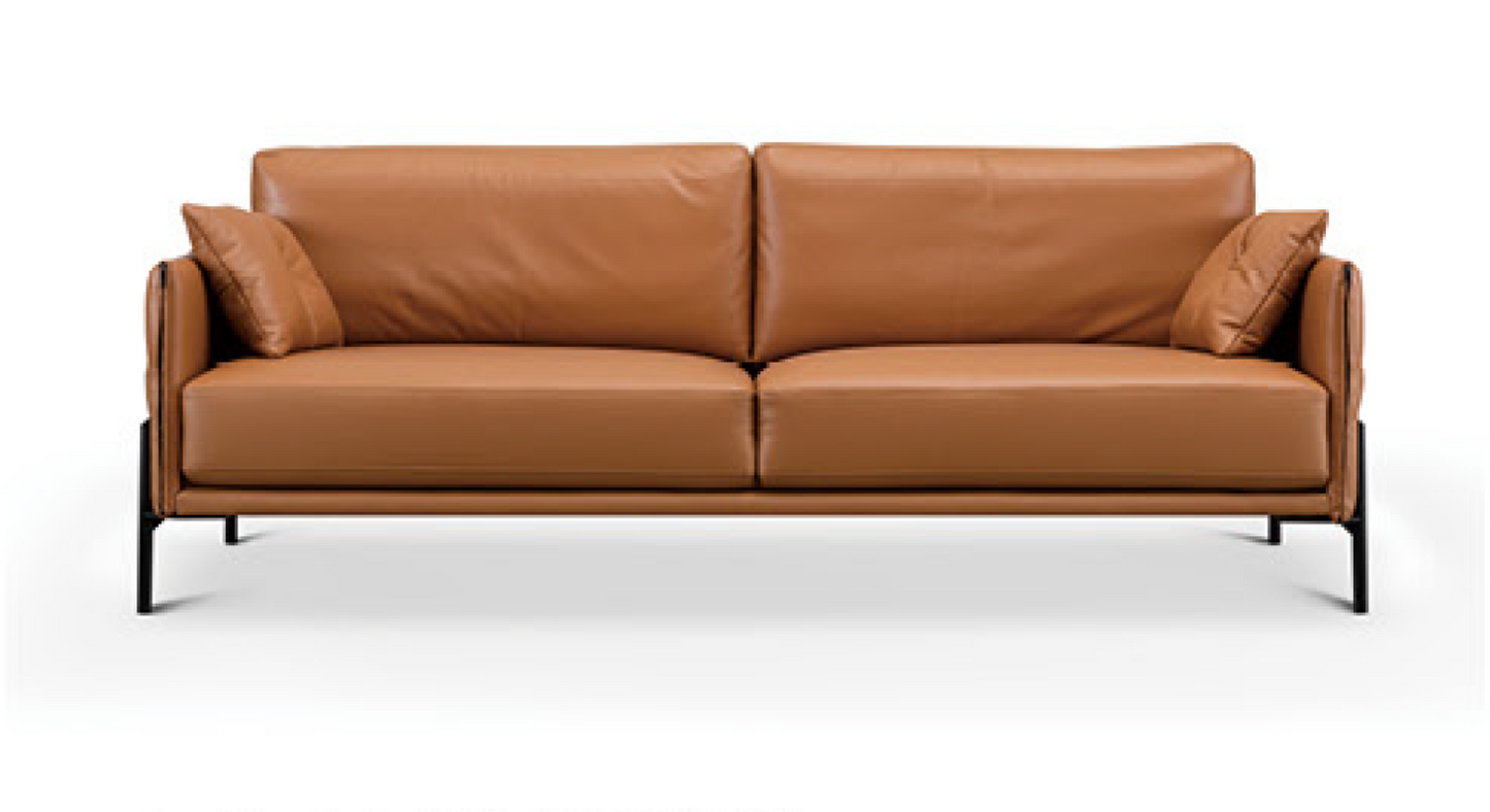 VARIETY Leather Sofa 01 Half leather cowhide sofa
