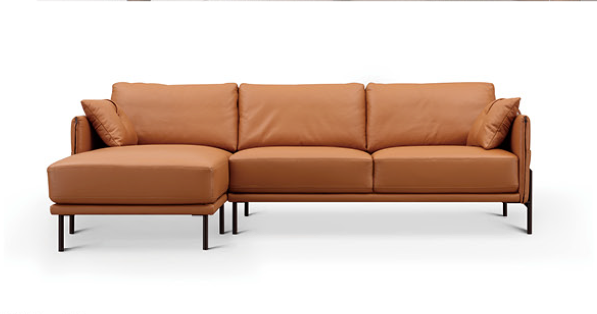 VARIETY Leather Sofa 01 Half leather cowhide sofa