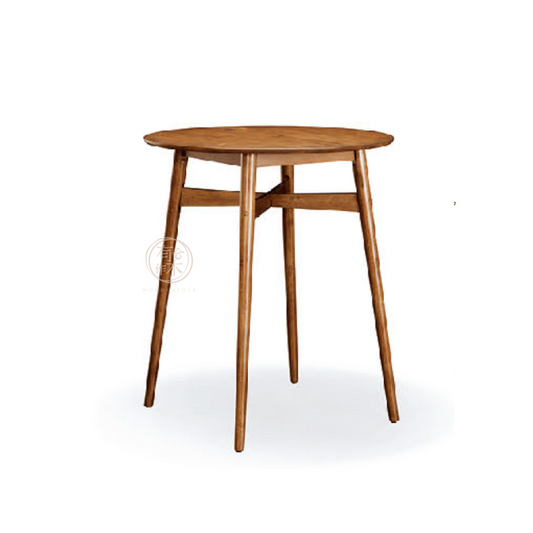 VARIETY Round Bar Table solid wood round bar table
