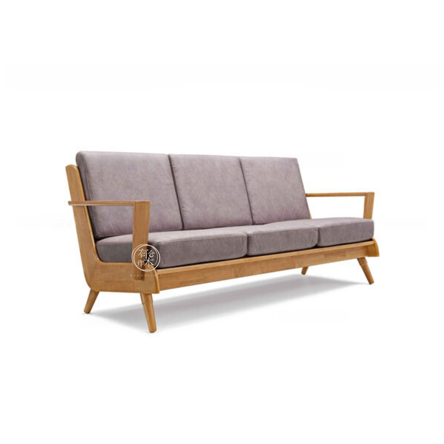 VARIETY Sofa 06 實木梳化 (單座/2座/3座/4座) - 白橡木色
