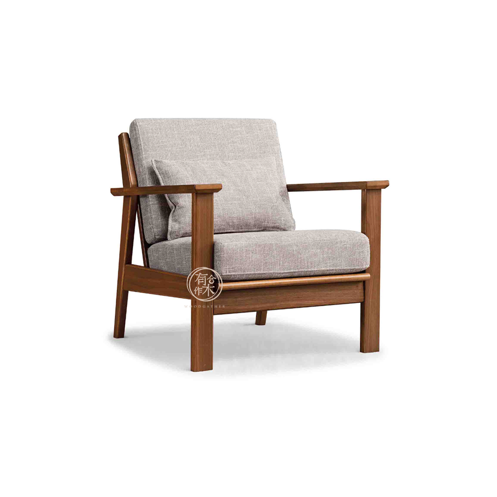 VARIETY Sofa 08 實木梳化 (單座/2座/3座/4座) - 胡桃木色
