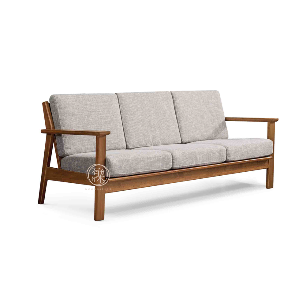 VARIETY Sofa 08 實木梳化 (單座/2座/3座/4座) - 胡桃木色