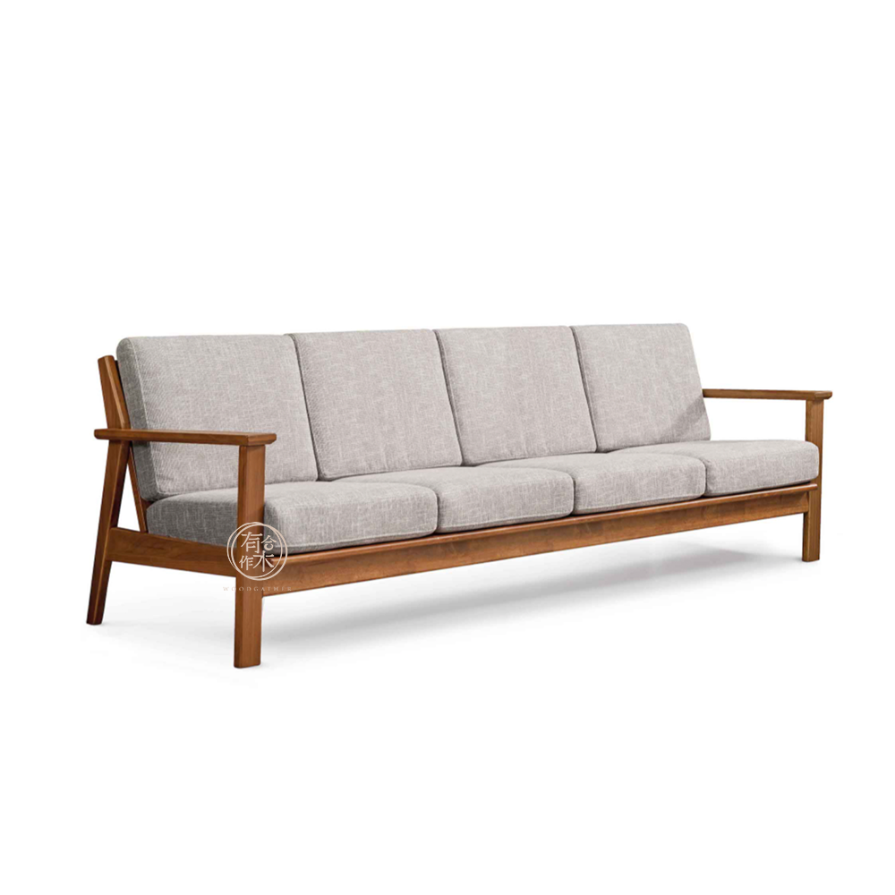 VARIETY Sofa 08 實木梳化 (單座/2座/3座/4座) - 胡桃木色