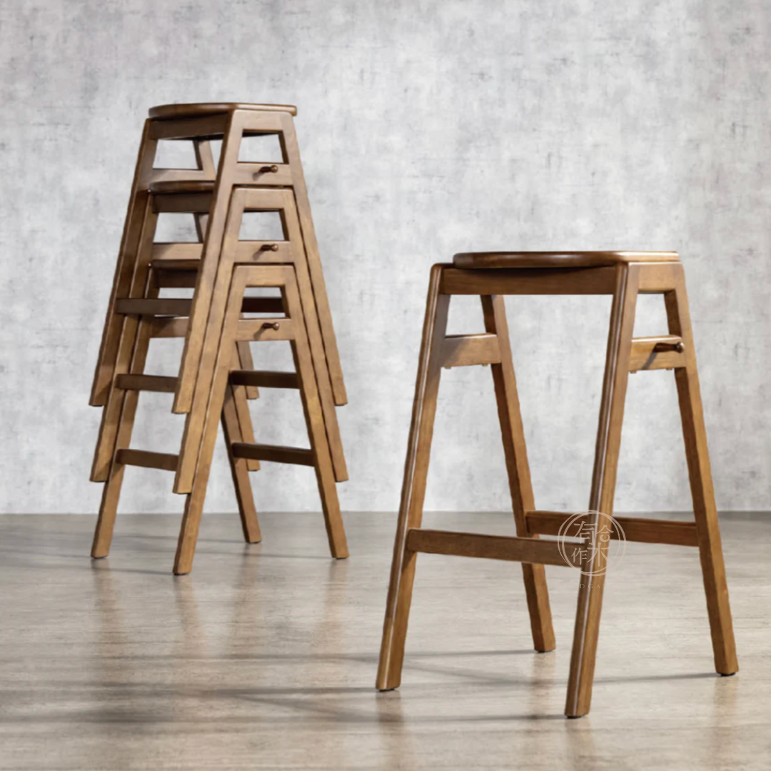 VARIETY Stackable Bar Stool 實木可疊吧凳(2張/4張)