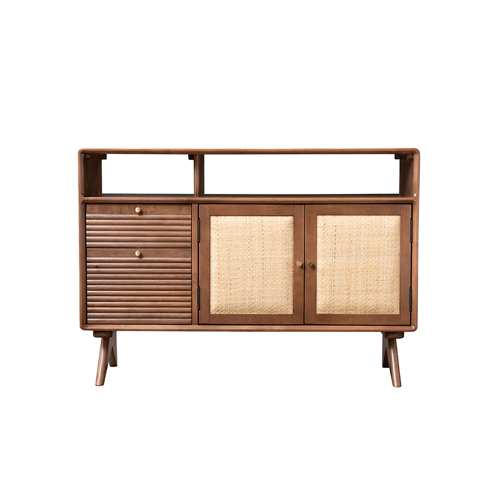 VARIETY-Cherry Sideboard 01 實木藤織餐邊櫃