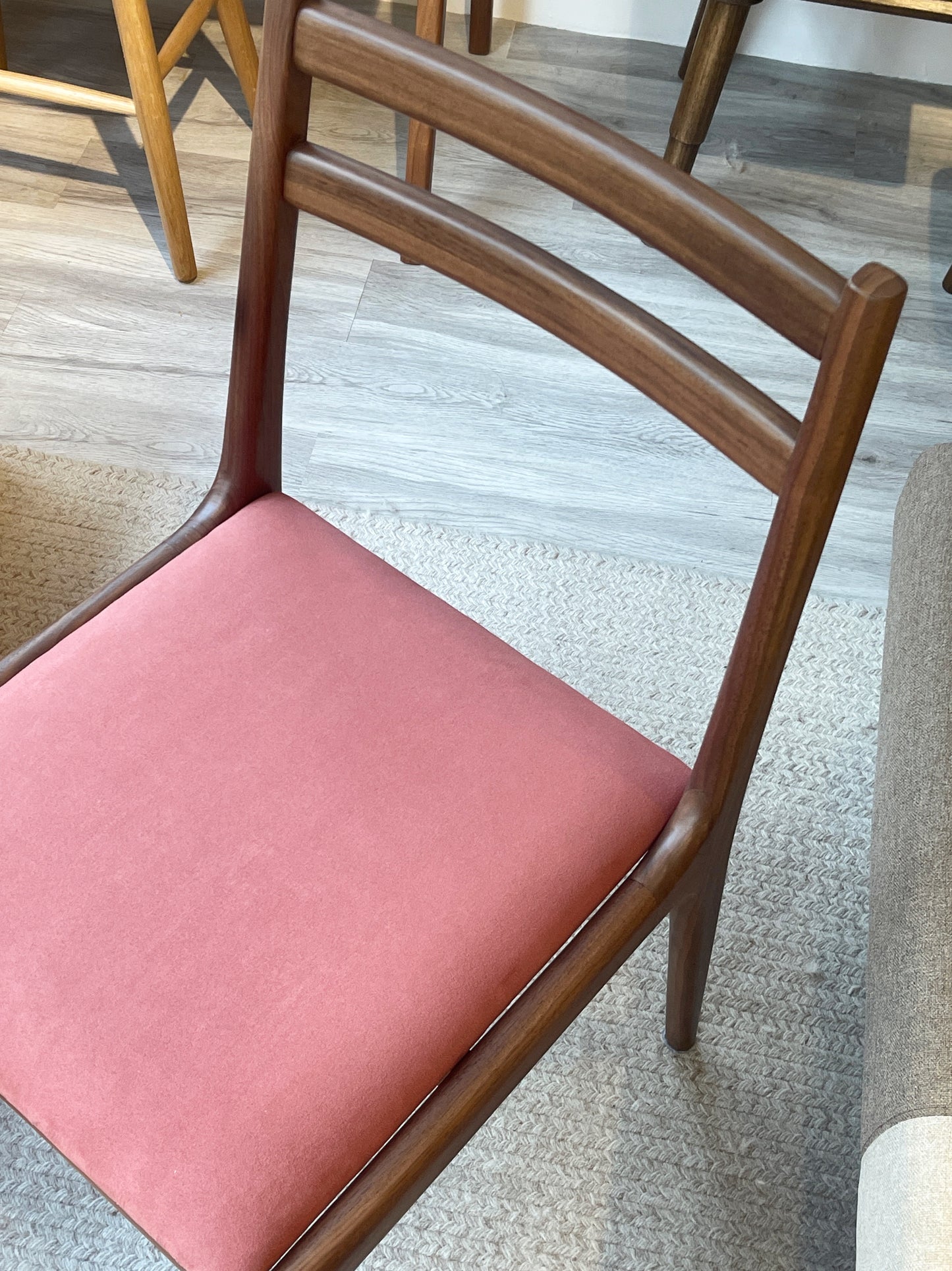 FOREST Chair 02 solid wood seat cushion dining chair
