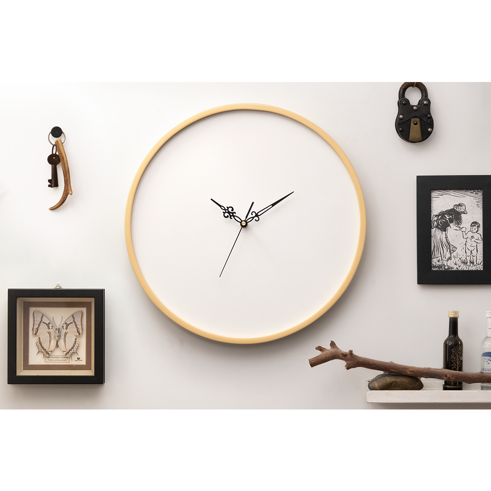 Appreciating wood work|You can draw series - whiteboard clock