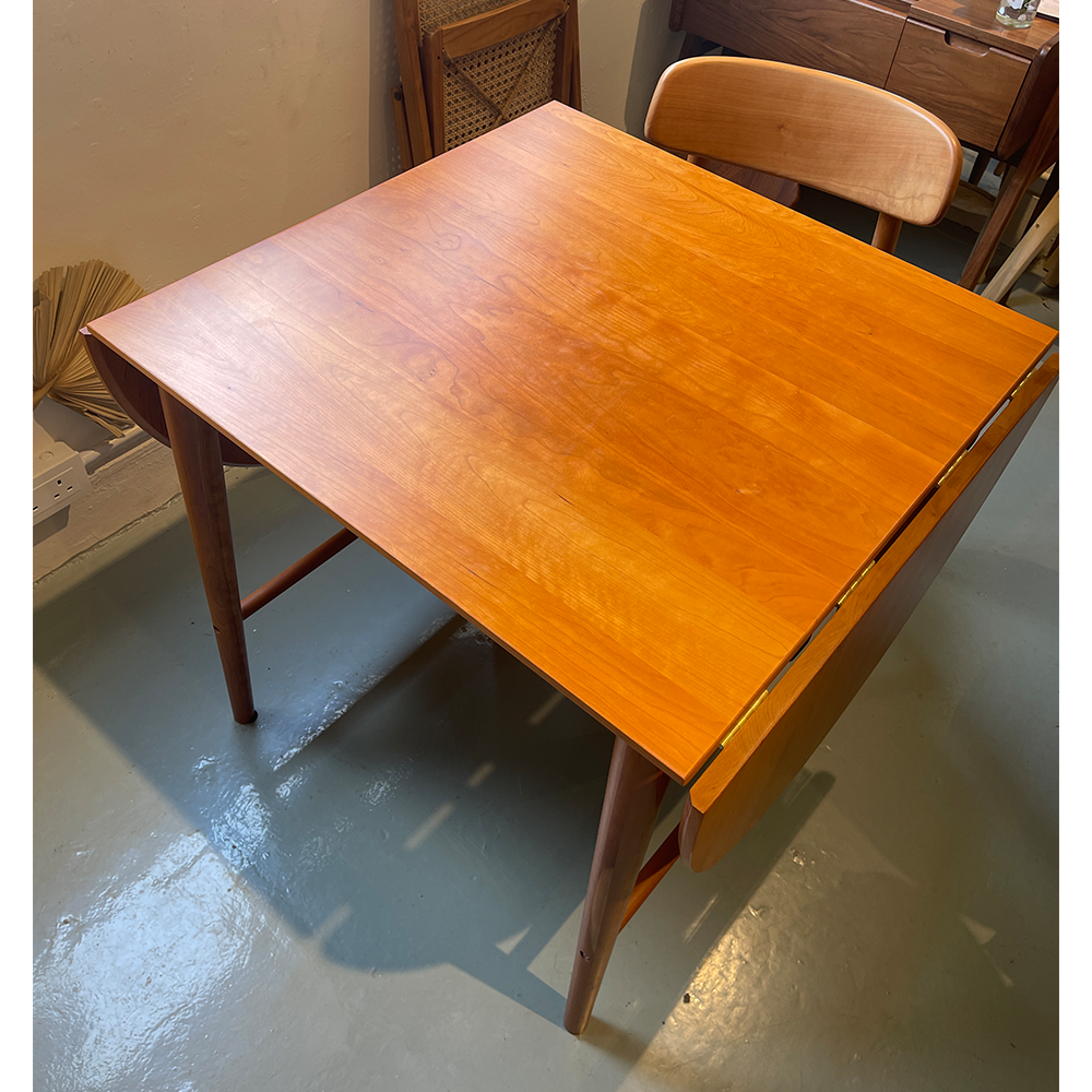 【陳列品出售】LUMINOUS Butterfly Extendable Dining Table Set 實木開合餐枱(組合)