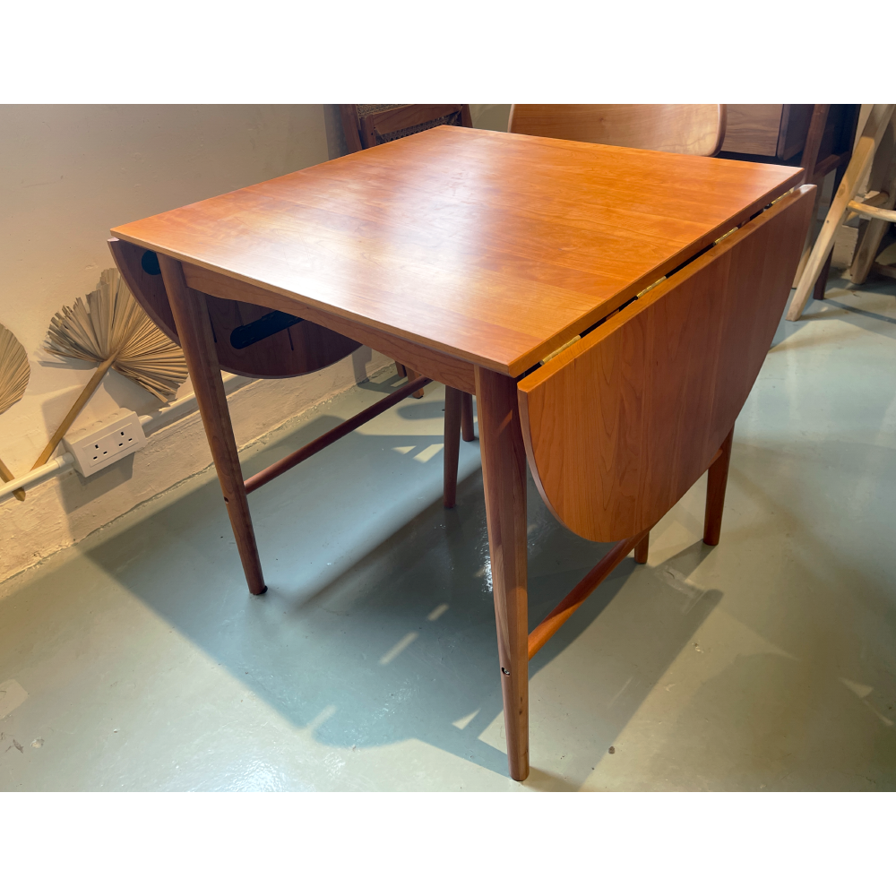 【陳列品出售】LUMINOUS Butterfly Extendable Dining Table Set 實木開合餐枱(組合)