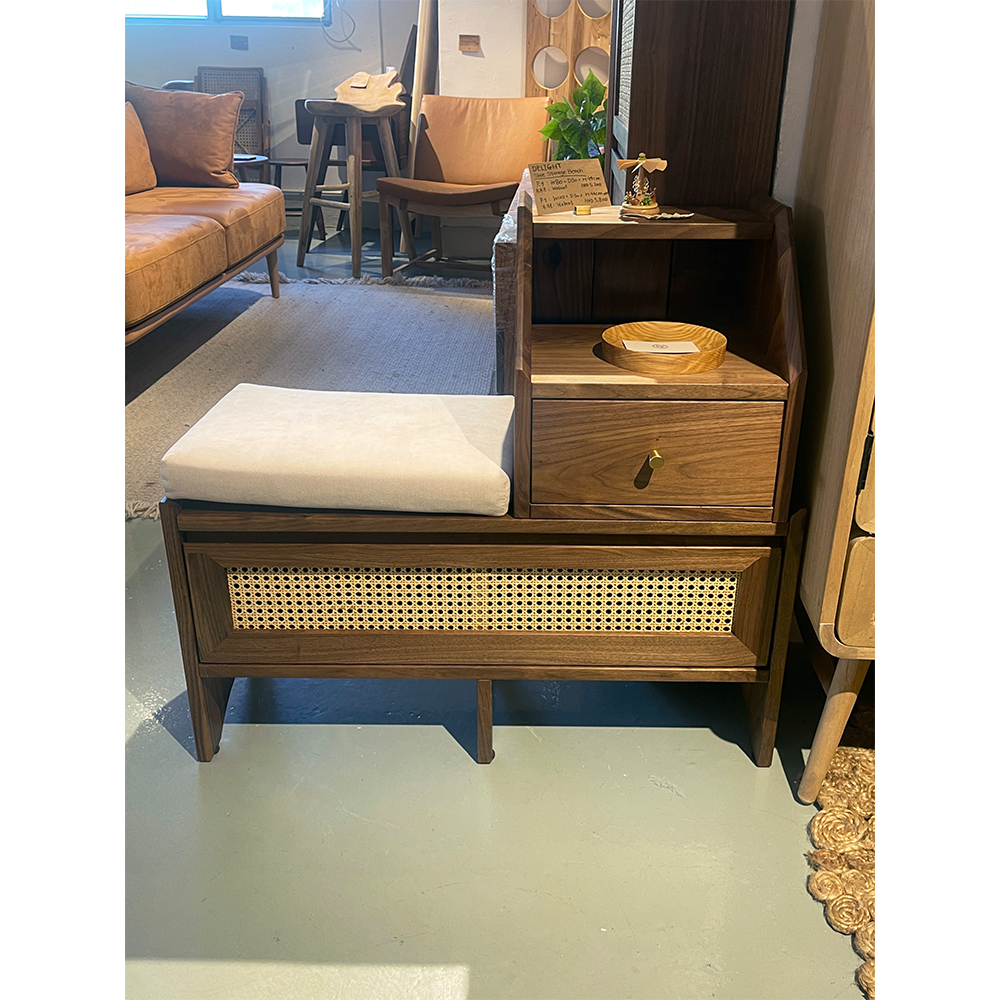 DELIGHT Shoe Storage Bench 實木換鞋櫈(可訂造)