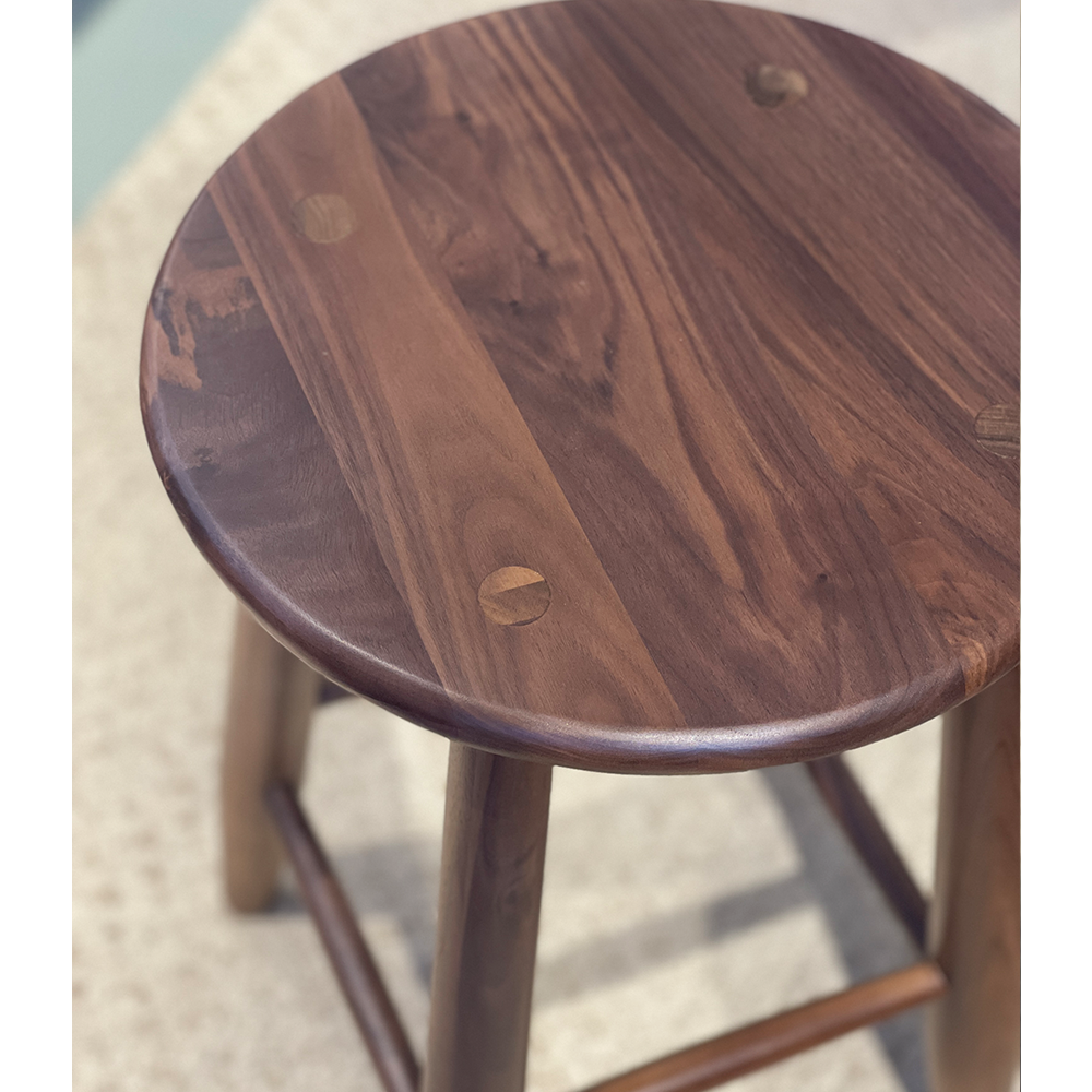 FOREST Round Stool solid wood round stool