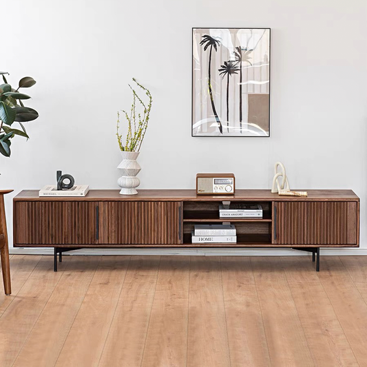 Grande TV Board solid wood door TV cabinet