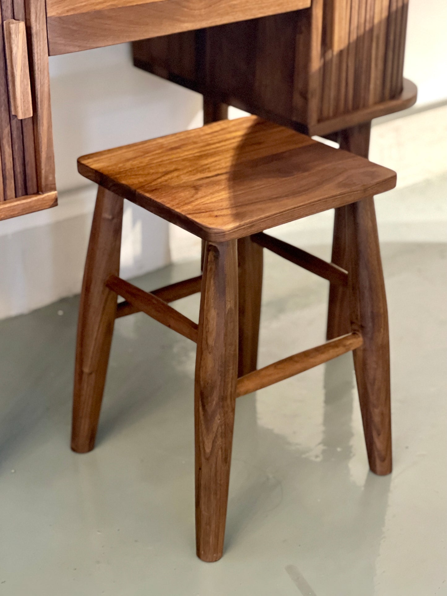 SIMPLY Walnut Vanity Desk