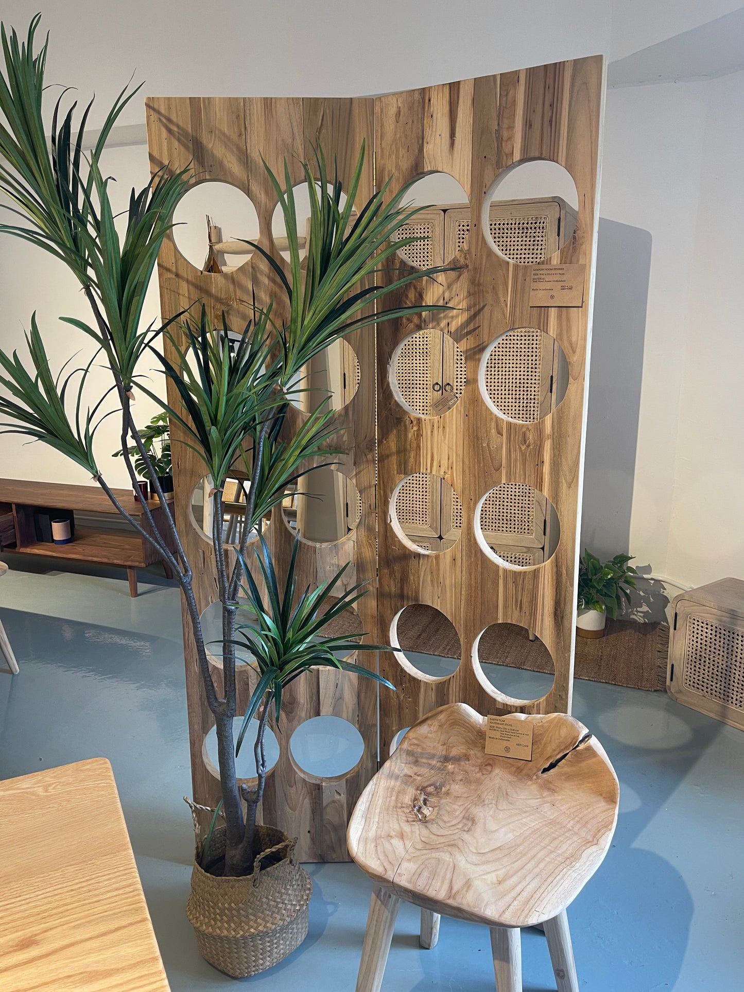SAMPONI Room Divider 印尼柚木屏風