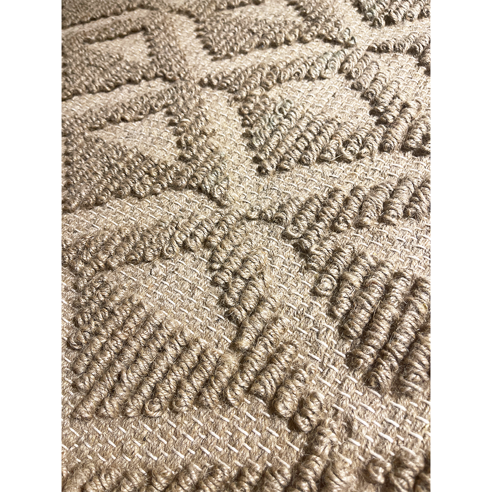 Natural Jute Hand-braided Rug 05 天然黃麻地毯 05