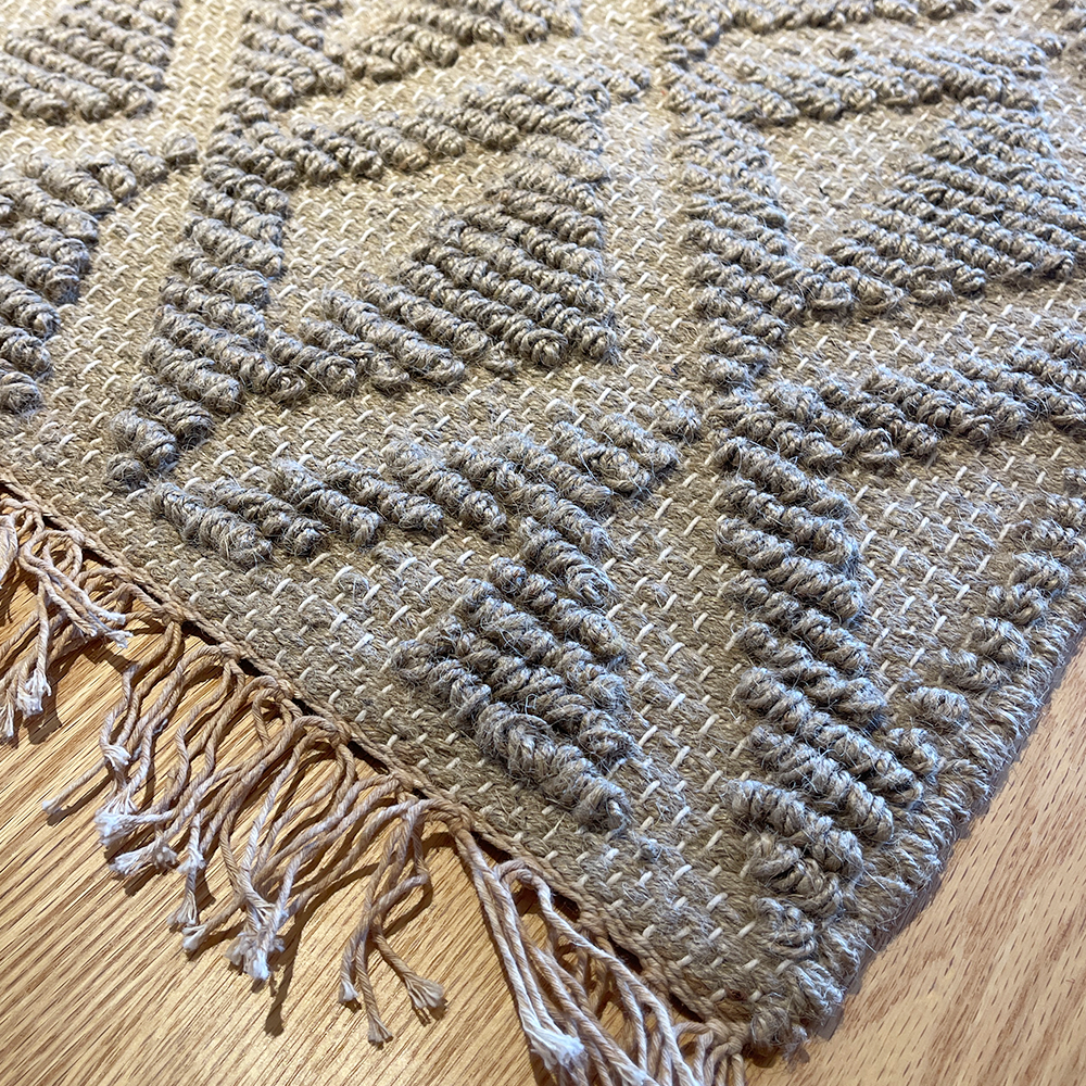 Natural Jute Hand-braided Rug 05 天然黃麻地毯 05