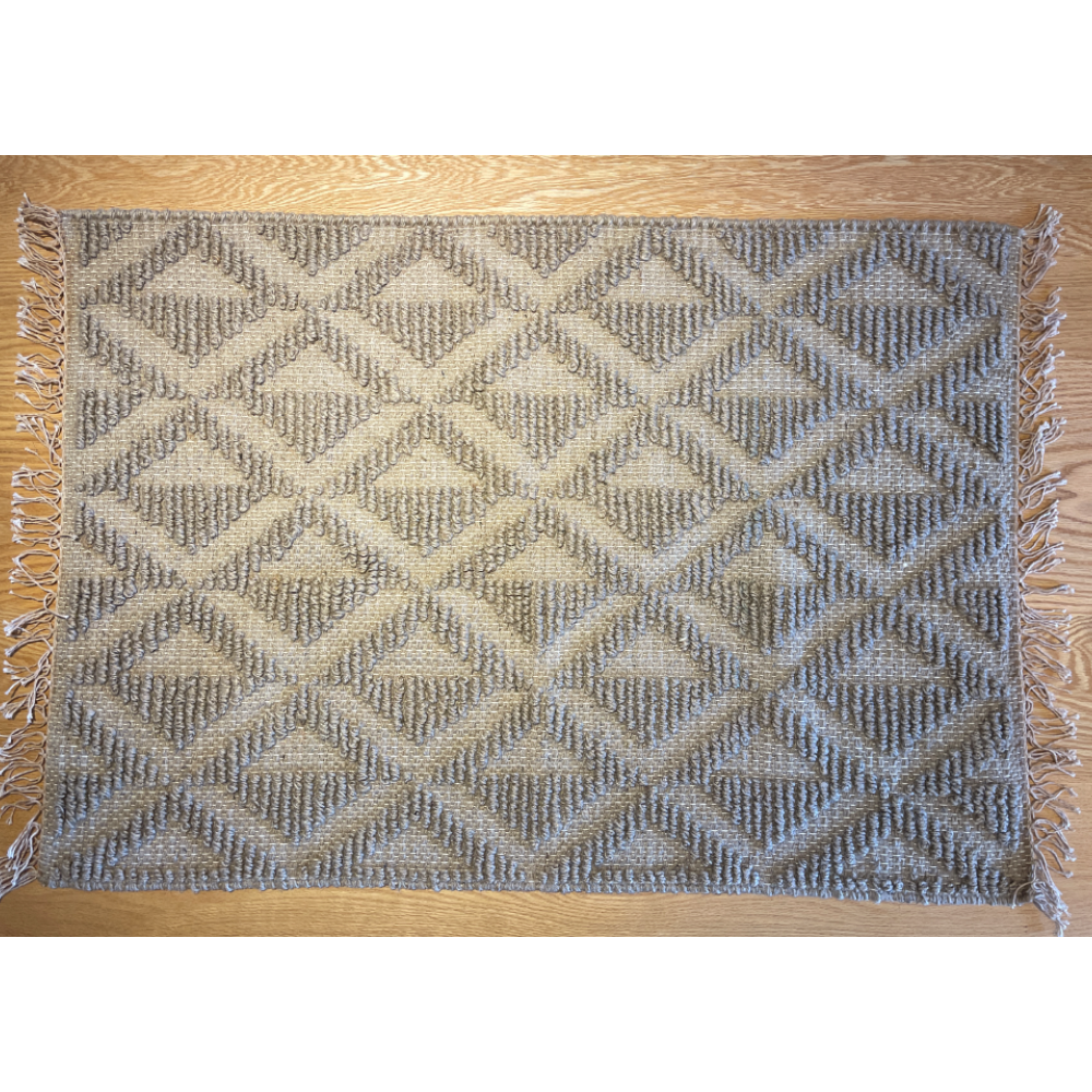 Natural Jute Hand-braided Rug 05 天然黃麻地毯 05
