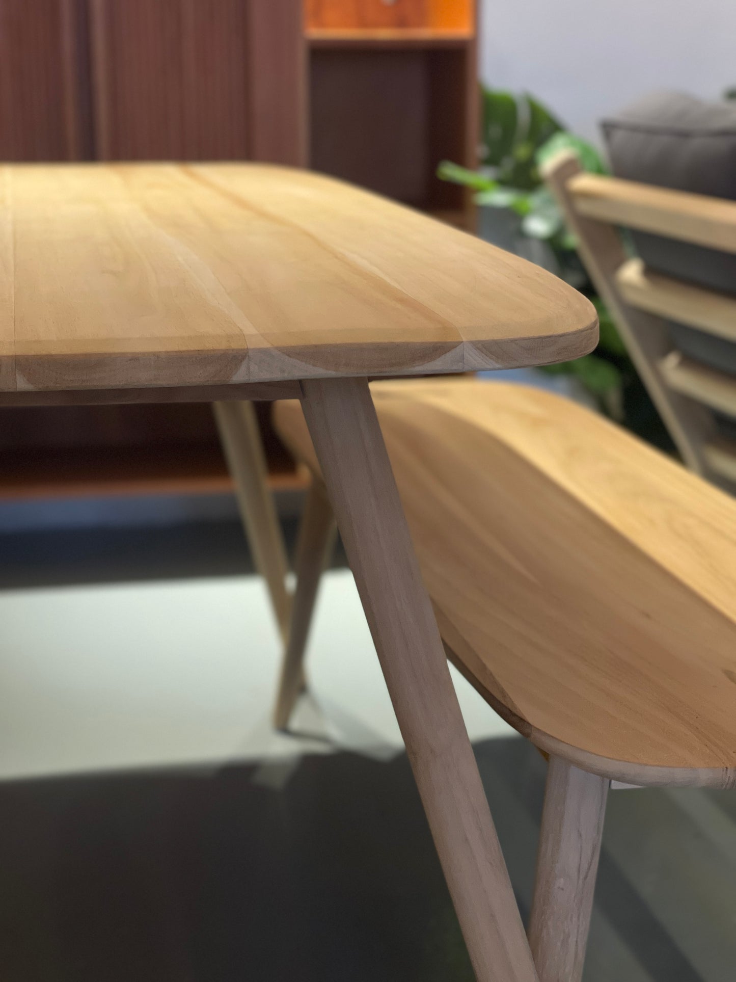 SAND Edge Dining Table Indonesian teak dining table