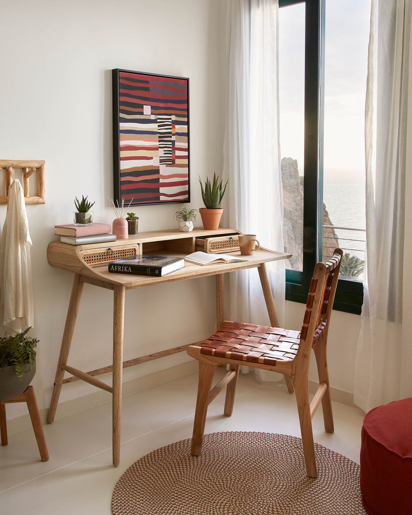 SAND Mindi Desk Indonesian neem desk