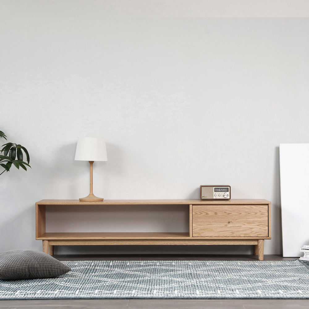 SIMPLY 1-Drawer TV Board 實木電視櫃(可訂造)
