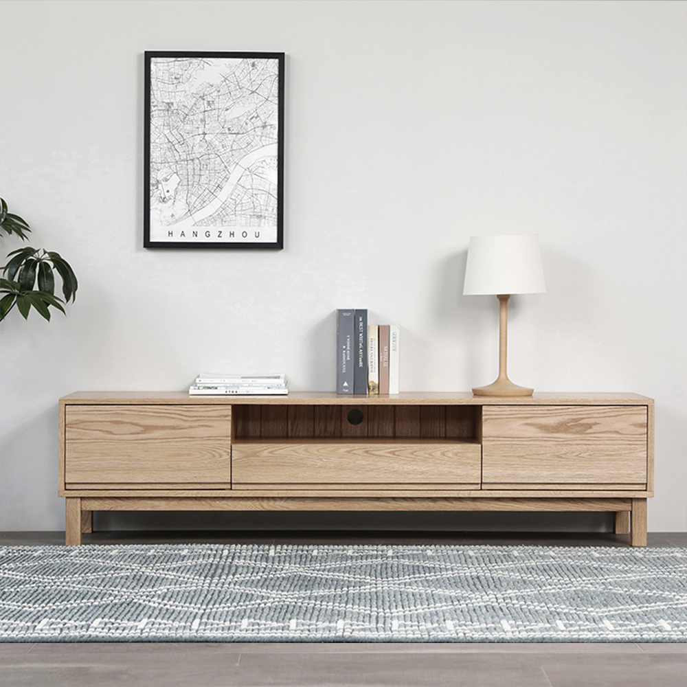 SIMPLY 3-Drawer TV Board 實木電視櫃