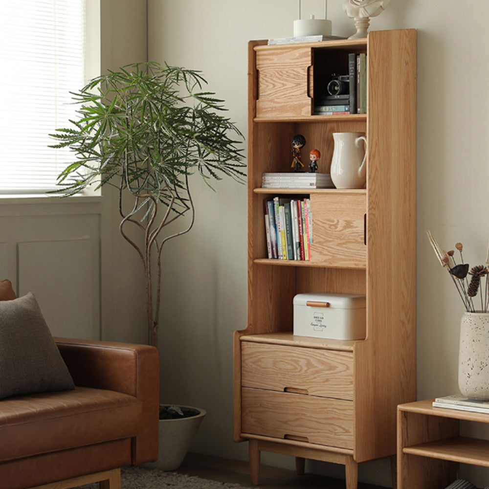 SIMPLY Book Cabinet 01 實木書櫃