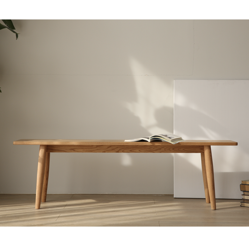 SIMPLY Curve Bench 實木長椅
