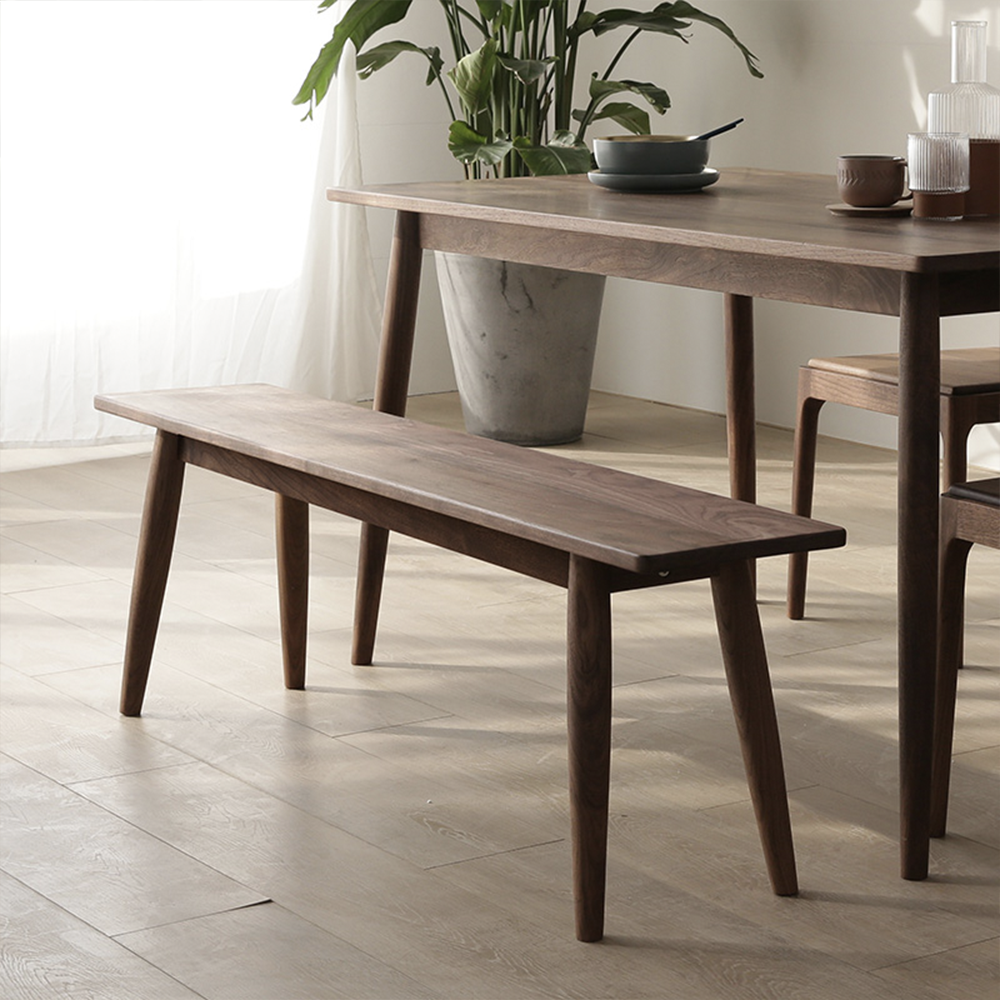 SIMPLY Curve Bench 實木長椅