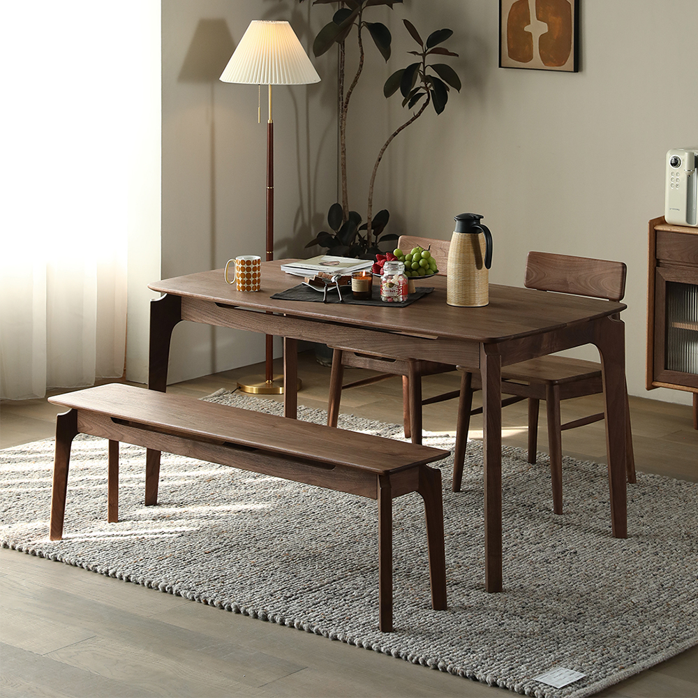 SIMPLY Edge Dining Table 02 實木餐枱